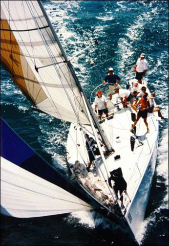 14 meter cruising racing yacht design by lidgard yacht design australia