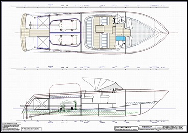 Stock monohull and multihull boat plans by Lidgard Yacht 