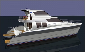 lidgard yacht design power catamaran