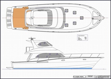 Classic Power Day Boat by Lidgard Yacht Design Australia. speed boat diagram 